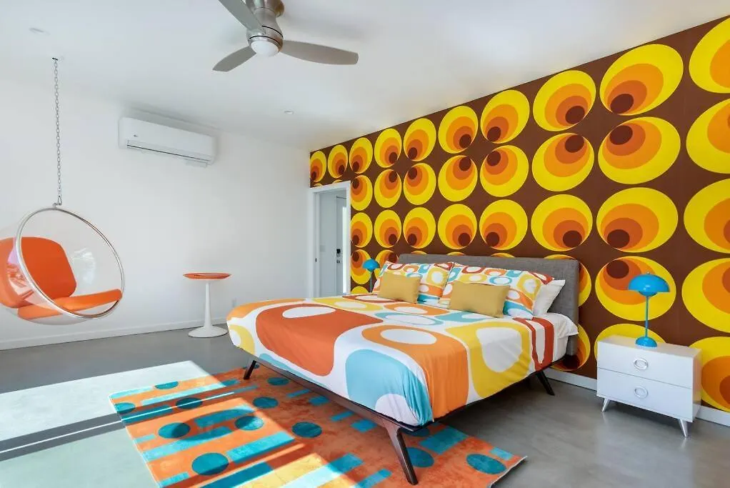 Villa Retro A Go Go House à Palm Springs Hébergement de vacances