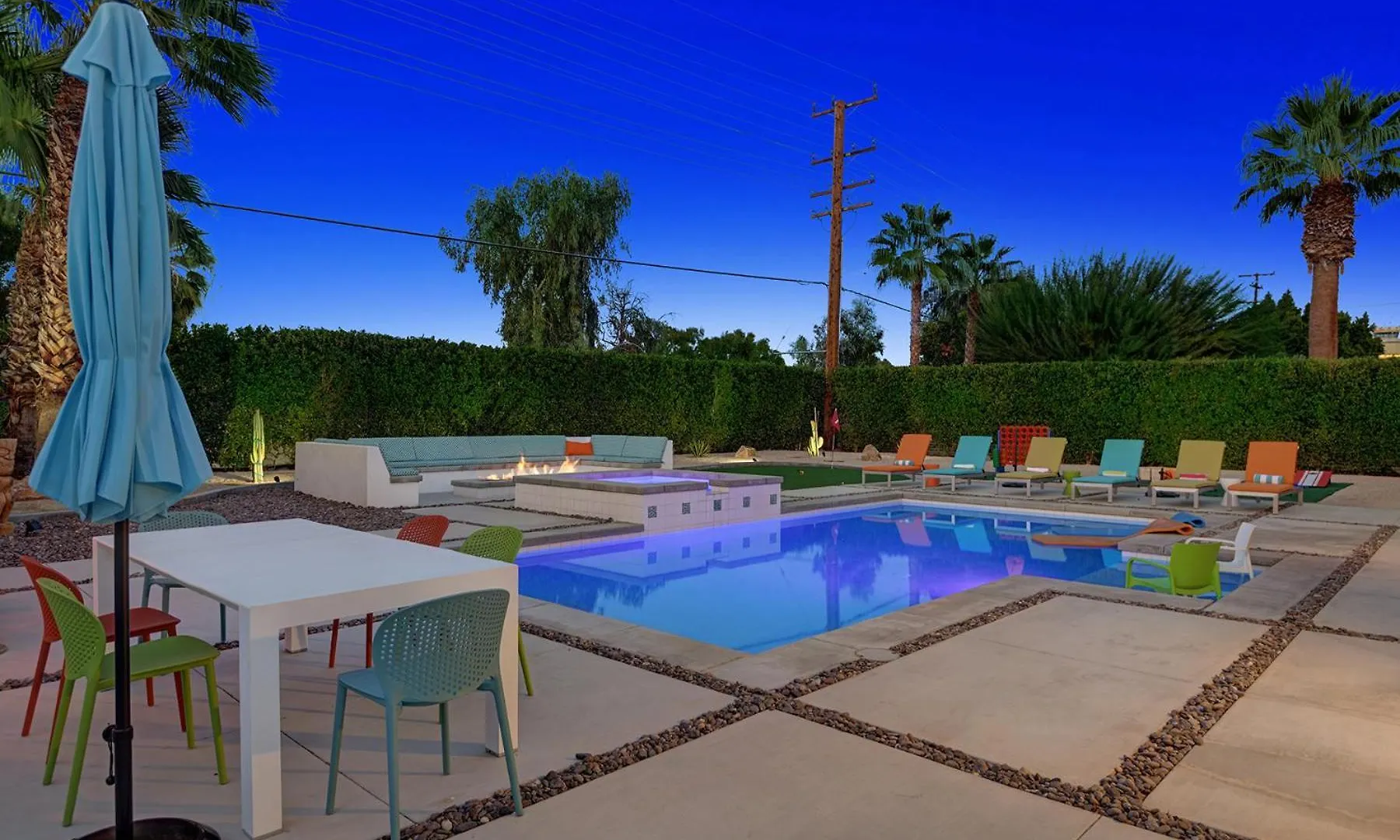 Villa Retro A Go Go House à Palm Springs États-Unis