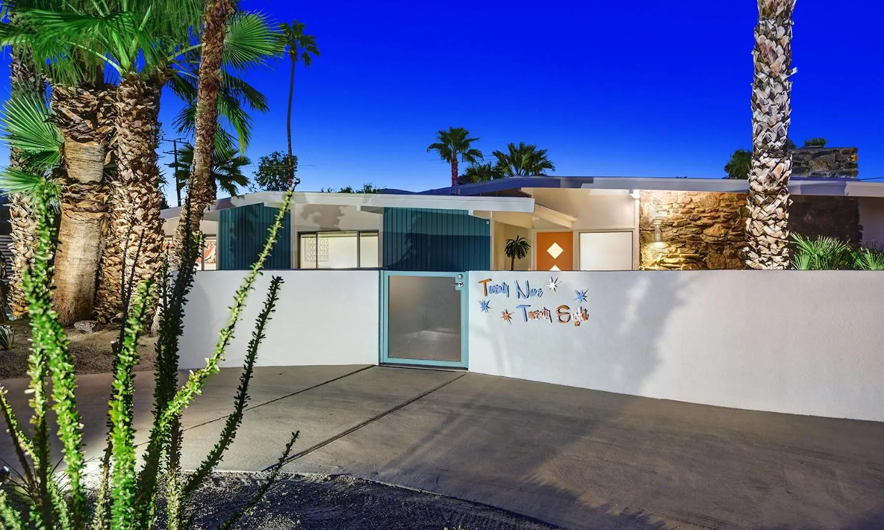 Villa Retro A Go Go House à Palm Springs Hébergement de vacances