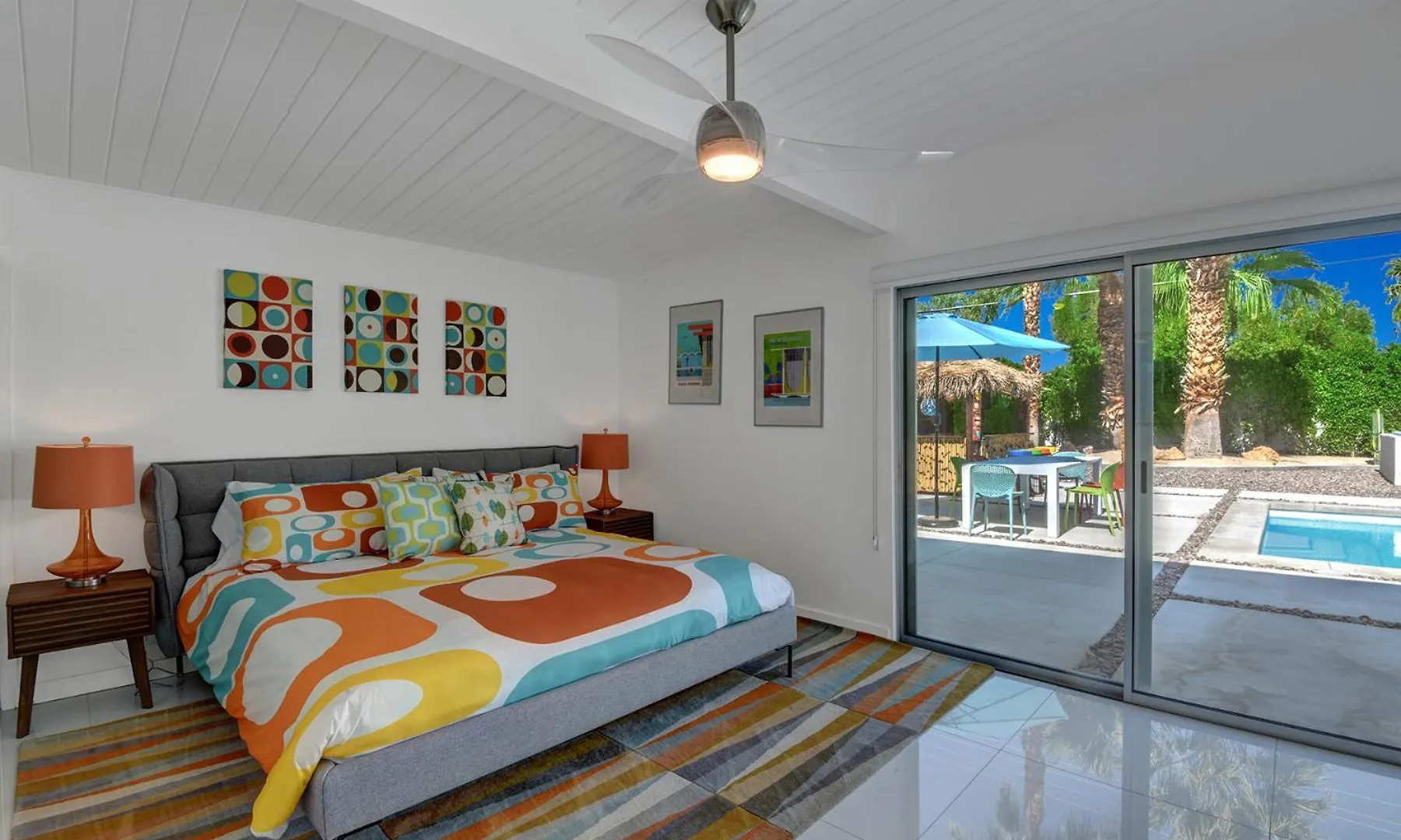 Villa Retro A Go Go House à Palm Springs Hébergement de vacances