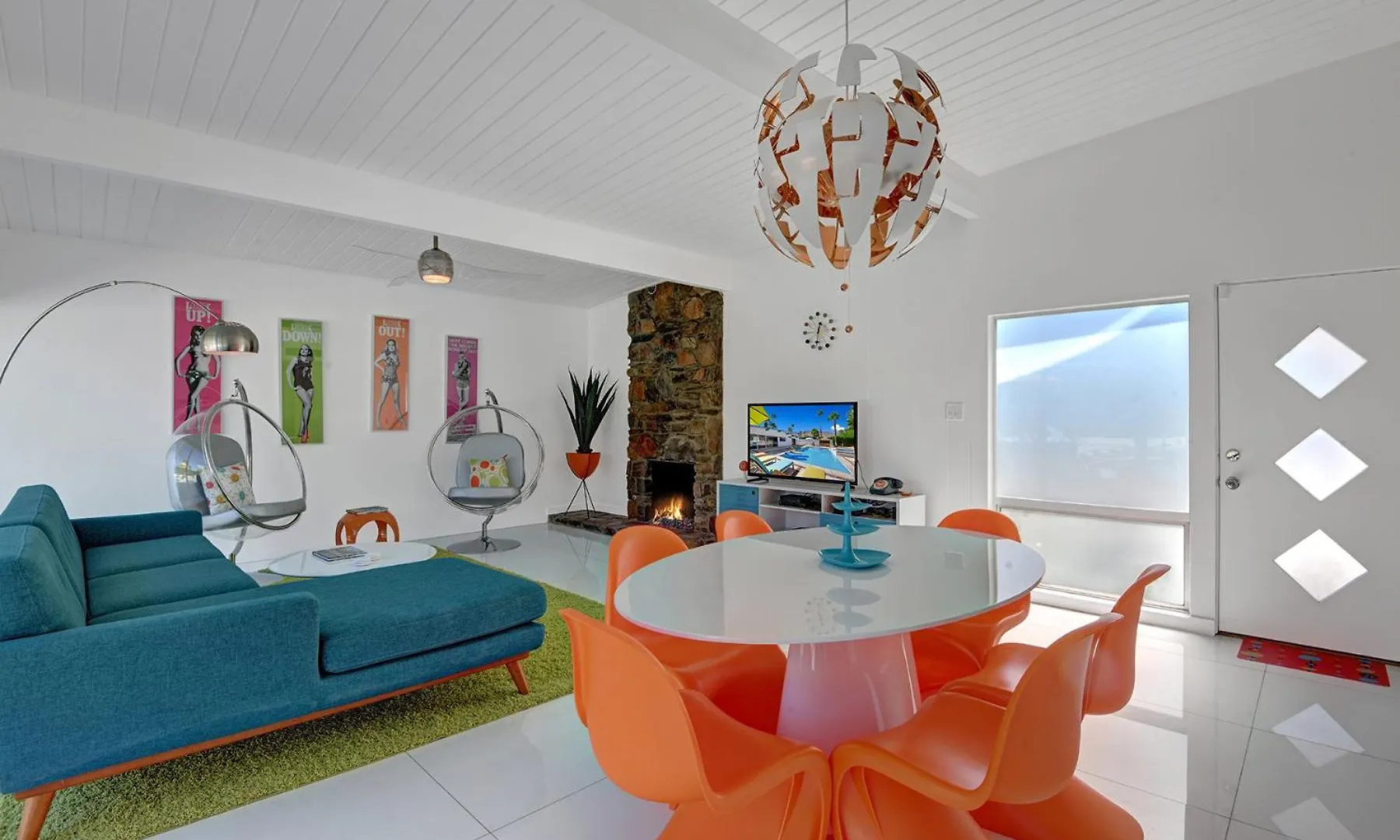 Villa Retro A Go Go House à Palm Springs Hébergement de vacances