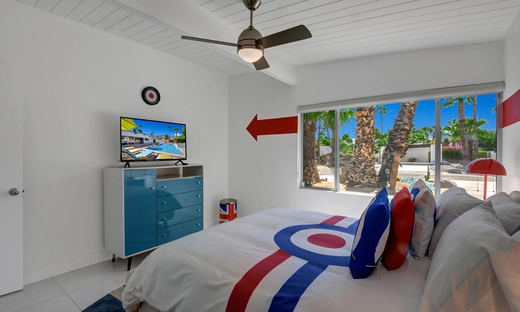 Villa Retro A Go Go House à Palm Springs Hébergement de vacances
