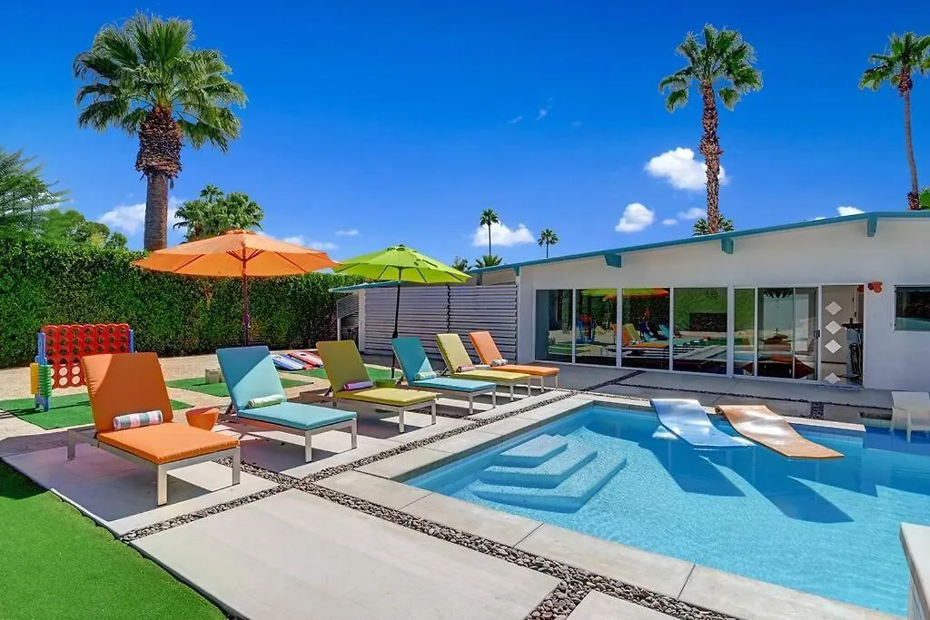 Hébergement de vacances Villa Retro A Go Go House à Palm Springs