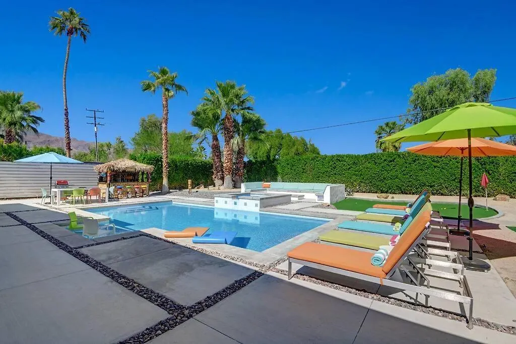 Hébergement de vacances Villa Retro A Go Go House à Palm Springs États-Unis